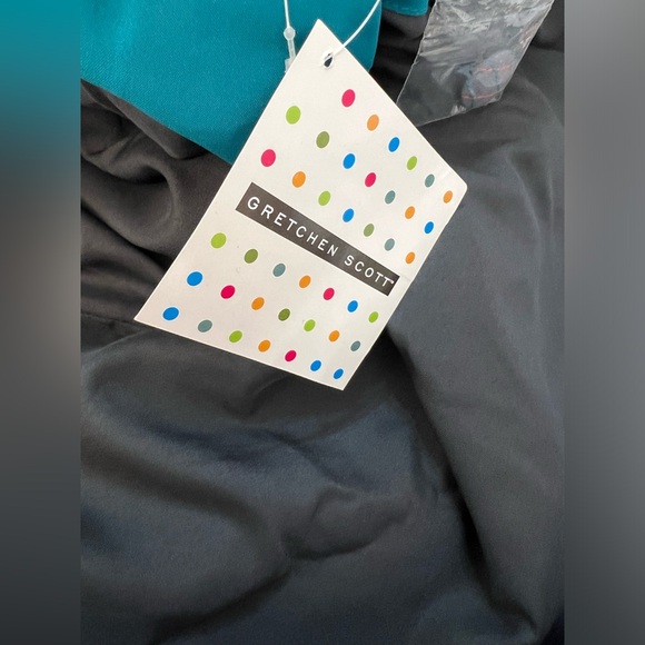 Gretchen Scott Twill Twig Jacket Embroidered Button Front Medium - Picture 9 of 11